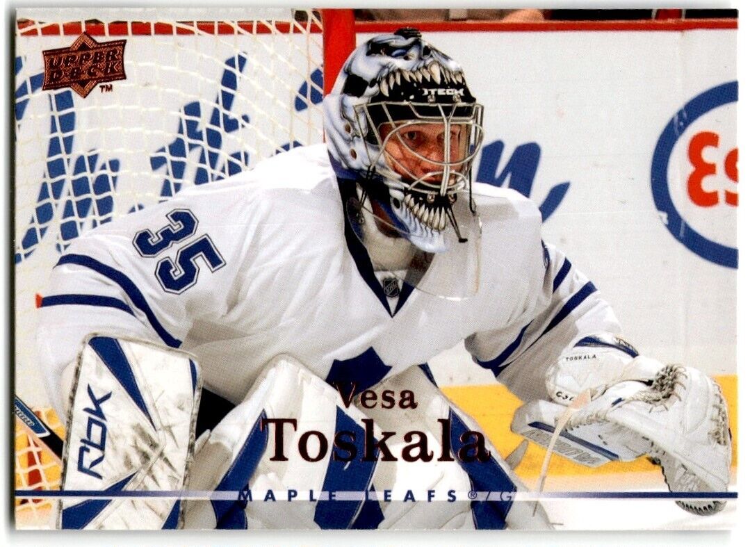 2007-08 Upper Deck Vesa Toskala Toronto Maple Leafs #397