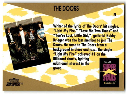 The Doors ProSet Super Star MusiCards (Card #9)