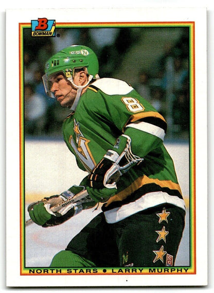 1990-91 Bowman Larry Murphy Minnesota North Stars #177