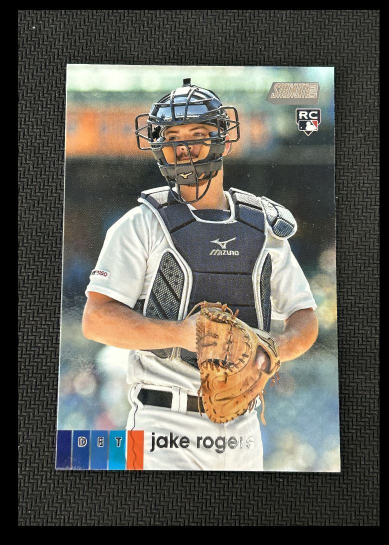 2020 Topps Stadium Club Jake Rogers Rookie Detroit Tigers #295