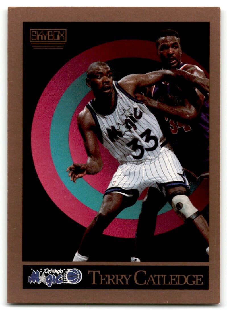 1990-91 SkyBox Terry Catledge Orlando Magic #201