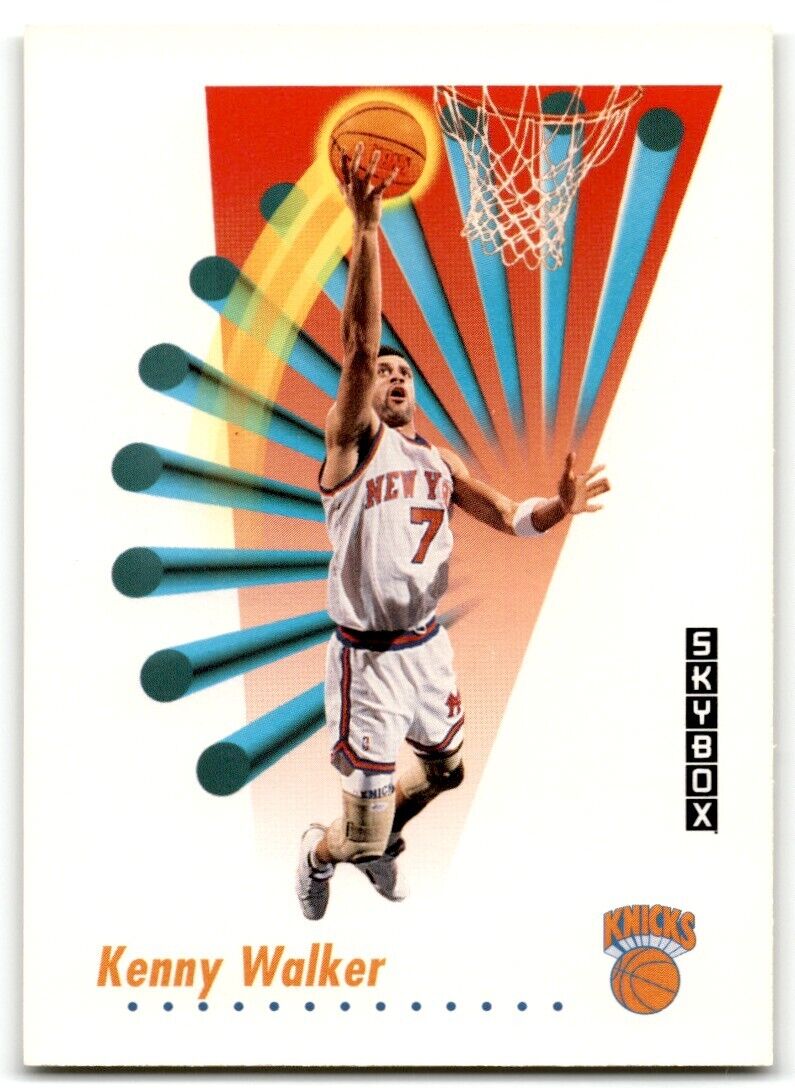 1991-92 SkyBox Kenny Walker New York Knicks #197