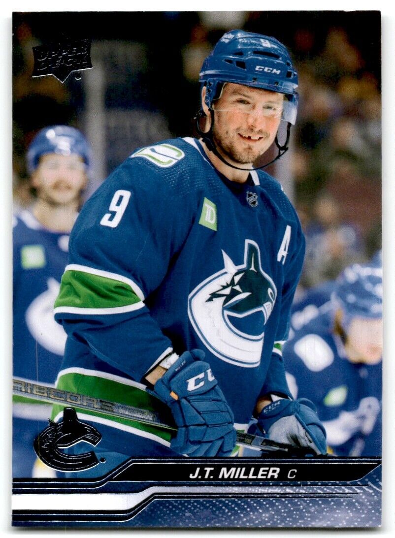 2023-24 Upper Deck J.T. Miller Vancouver Canucks #425