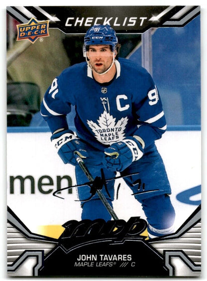 2022-23 Upper Deck MVP Silver John Tavares Toronto Maple Leafs #200