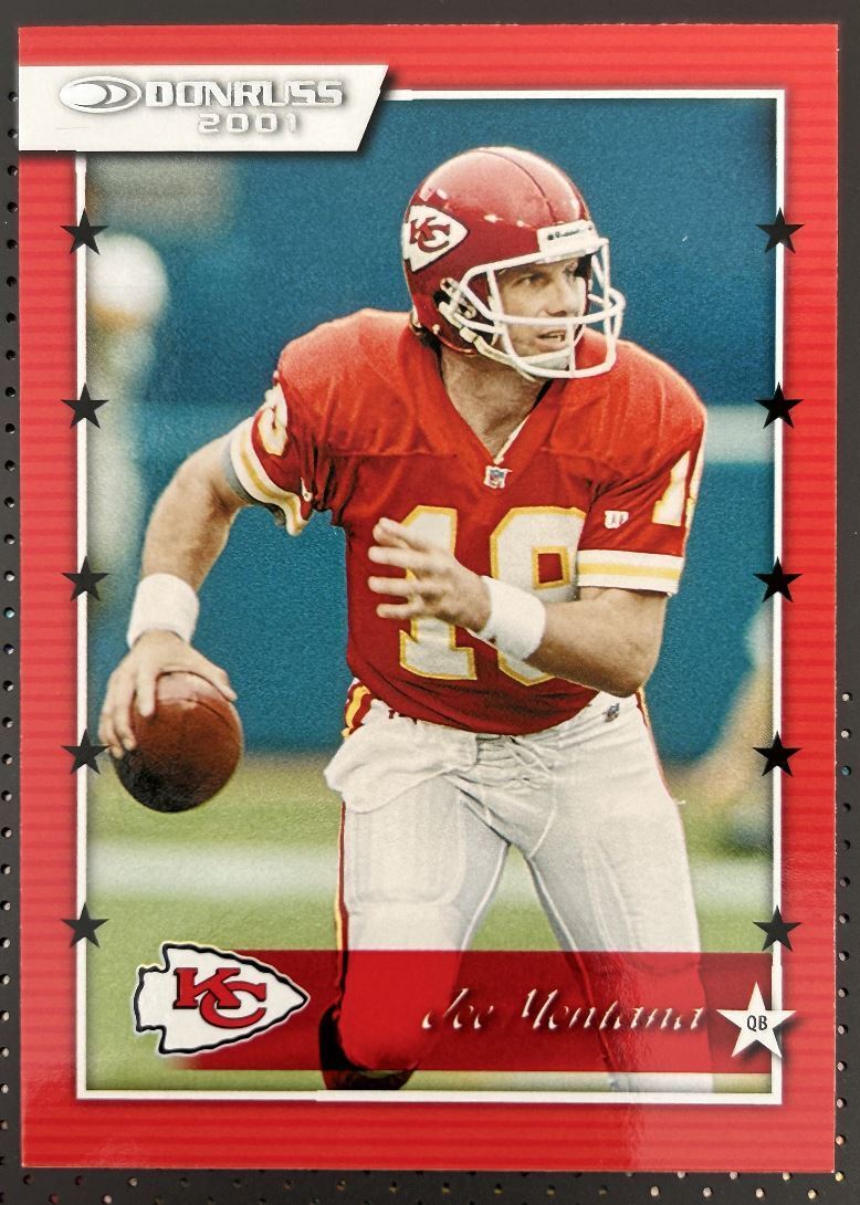 2021 Donruss Joe Montana Kansas City Chiefs #01-28