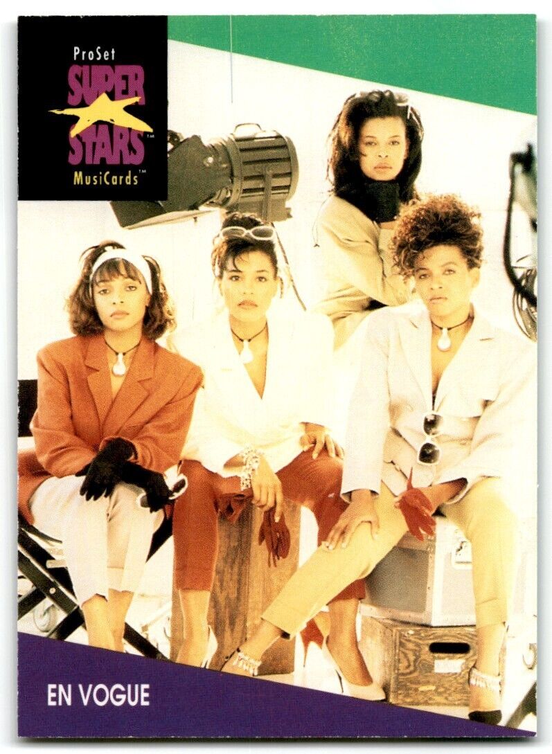 1991-92 ProSet Super Stars MusiCard En Vogue #117