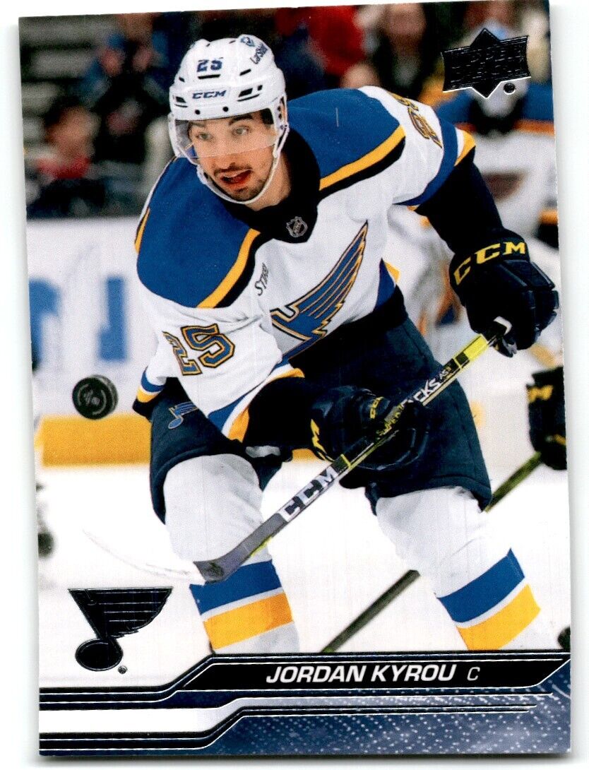 2023-24 Upper Deck Jordan Kyrou St. Louis Blues #405