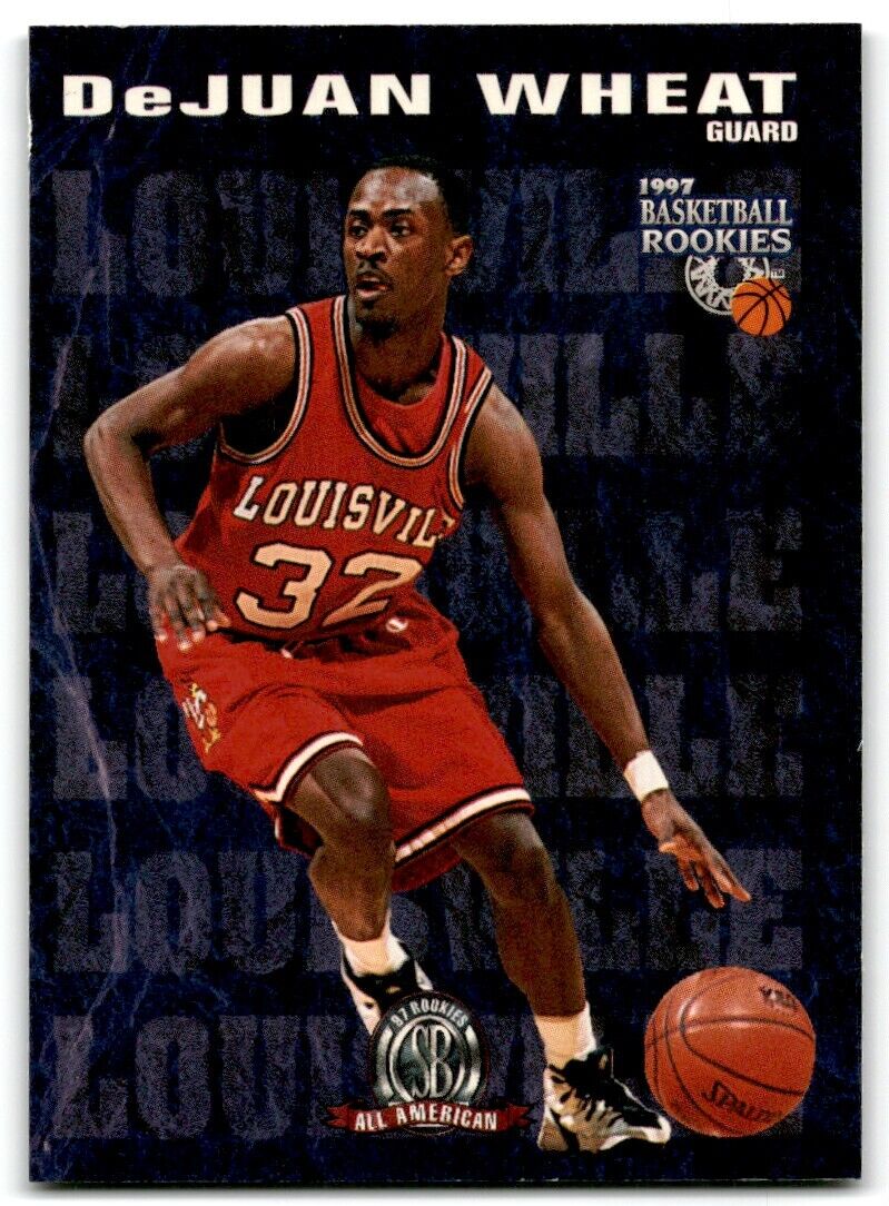 1997-98 Score Board Rookies DeJuan Wheat Louisville Cardinals #69