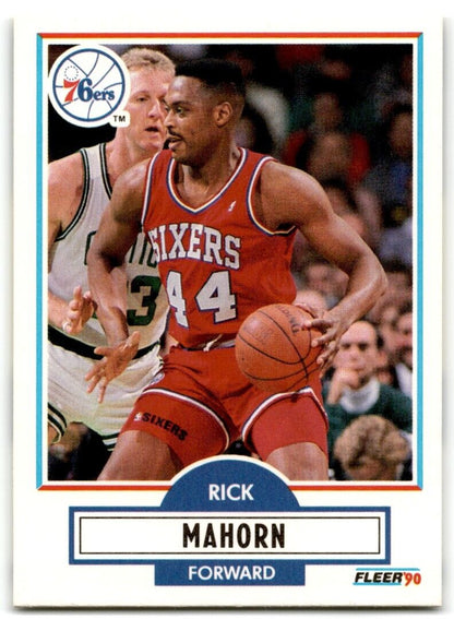 1990-91 Fleer Rick Mahorn Philadelphia 76ers #144