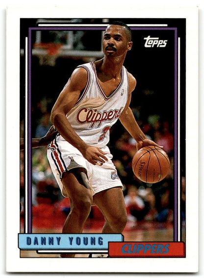 1992-93 Topps Danny Young Los Angeles Clippers #53