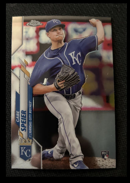 2020 Topps Chrome Update Gabe Speier Rookie Kansas City Royals #U-49