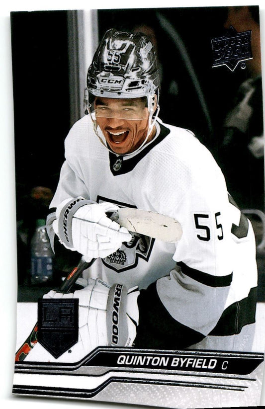 2023-24 Upper Deck Quinton Byfield Los Angeles Kings #81