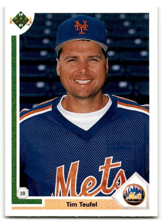 1991 Upper Deck Tim Teufel New York Mets #277