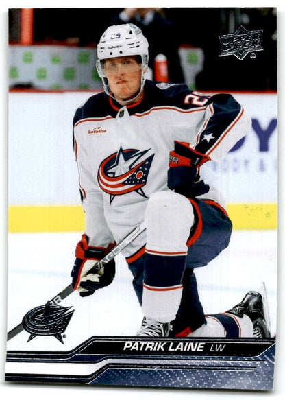 2023-24 Upper Deck Patrik Laine Columbus Blue Jackets #50