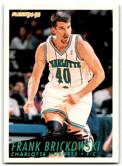 1994-95 Fleer Frank Brickowski Charlotte Hornets #20