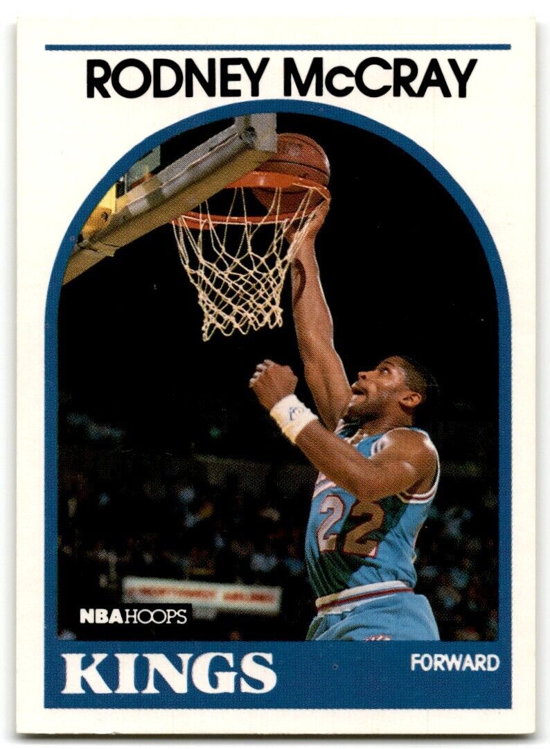 1990-91 NBA Hoops Rodney McCray Sacramento Kings #257