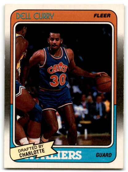 1988-89 Fleer Dell Curry Rookie Charlotte Hornets #14