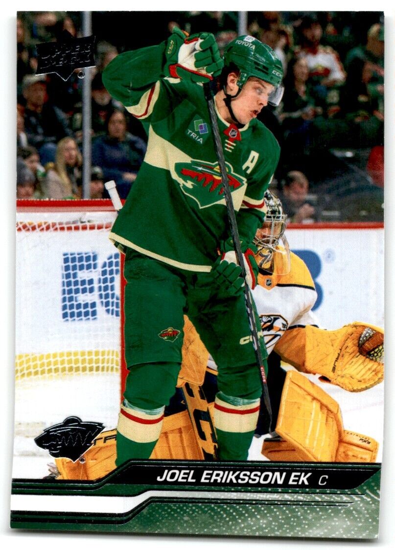 2023-24 Upper Deck Joel Eriksson Ek Minnesota Wild #338