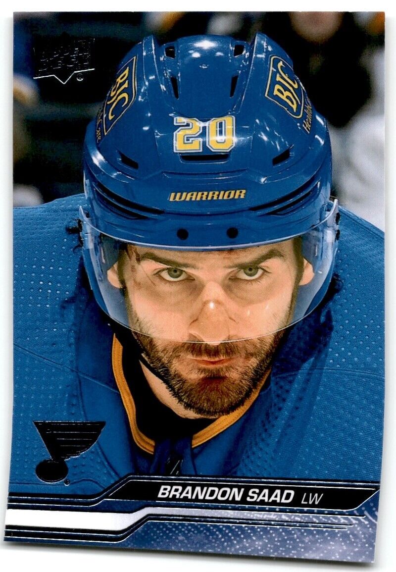 2023-24 Upper Deck Brandon Saad St. Louis Blues #407