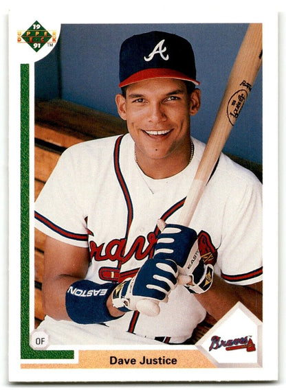 1991 Upper Deck Dave Justice Atlanta Braves #363