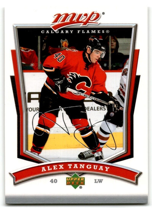 2007-08 Upper Deck MVP Alex Tanguay Calgary Flames #119