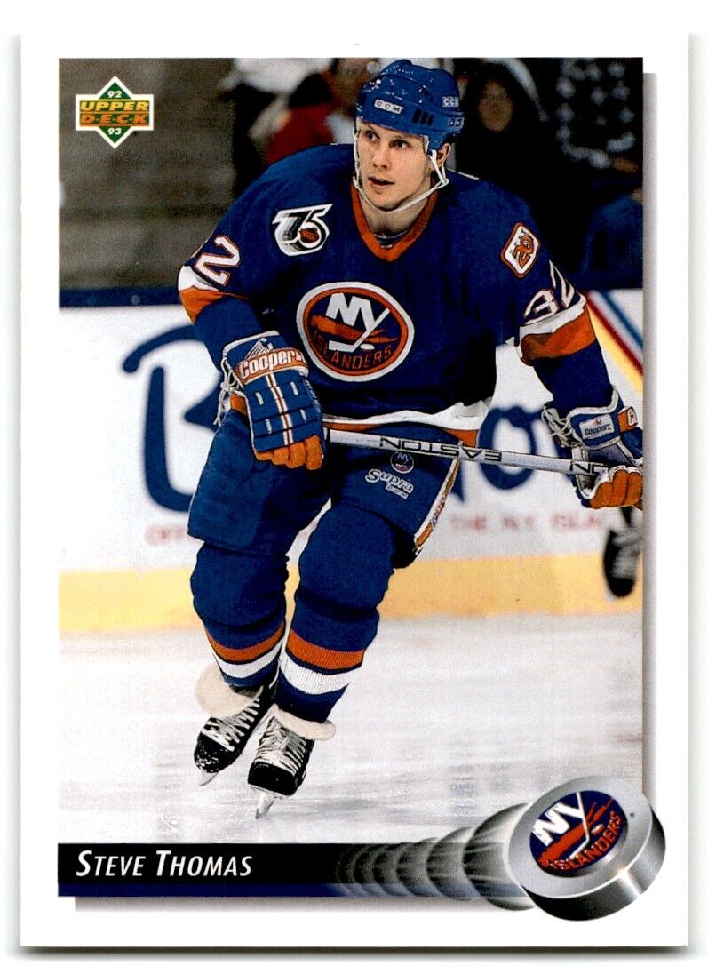 1992-93 Upper Deck Steve Thomas New York Islanders #171