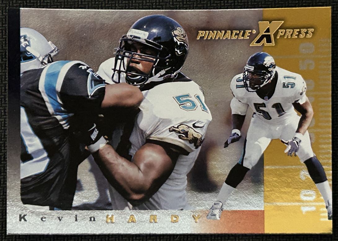 1997 Pinnacle X-Press Wesley Walls Carolina Panthers #51