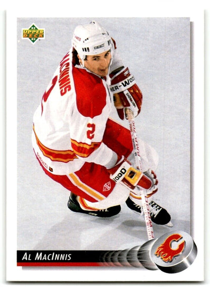 1992-93 Upper Deck Al MacInnis Calgary Flames #257