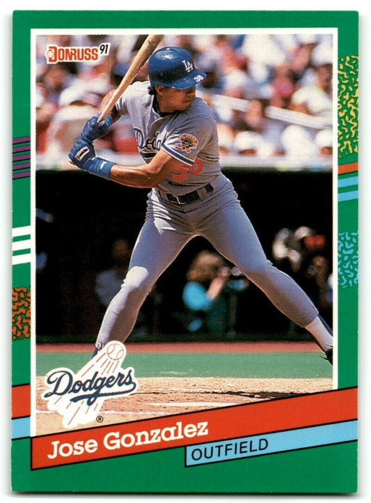 1991 Donruss Jose Gonzalez Los Angeles Dodgers #543