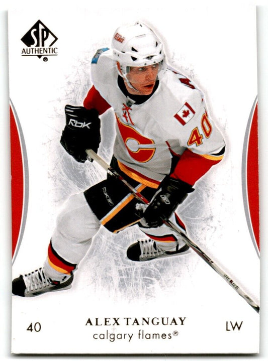 2007-08 SP Authentic Alex Tanguay Calgary Flames #75