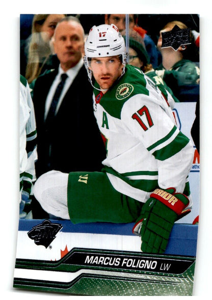 2023-24 Upper Deck Marcus Foligno Minnesota Wild #340