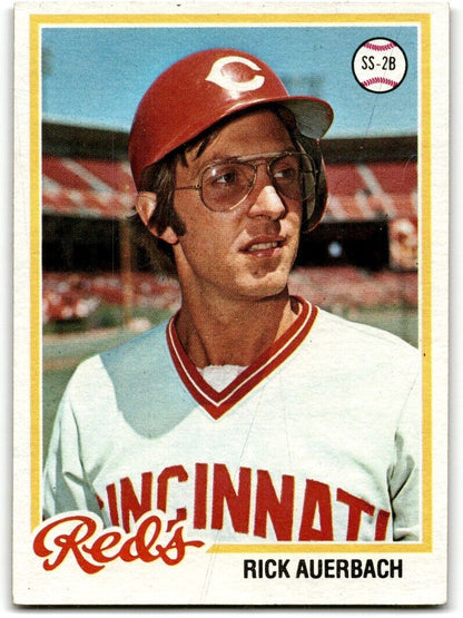 1978 Topps Rick Auerbach Cincinnati Reds #646