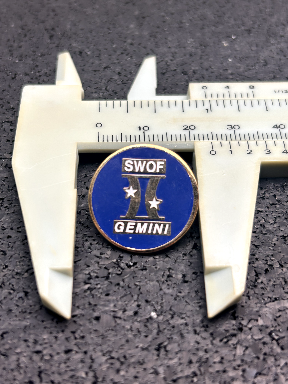 NASA PIN Gemini II blue version