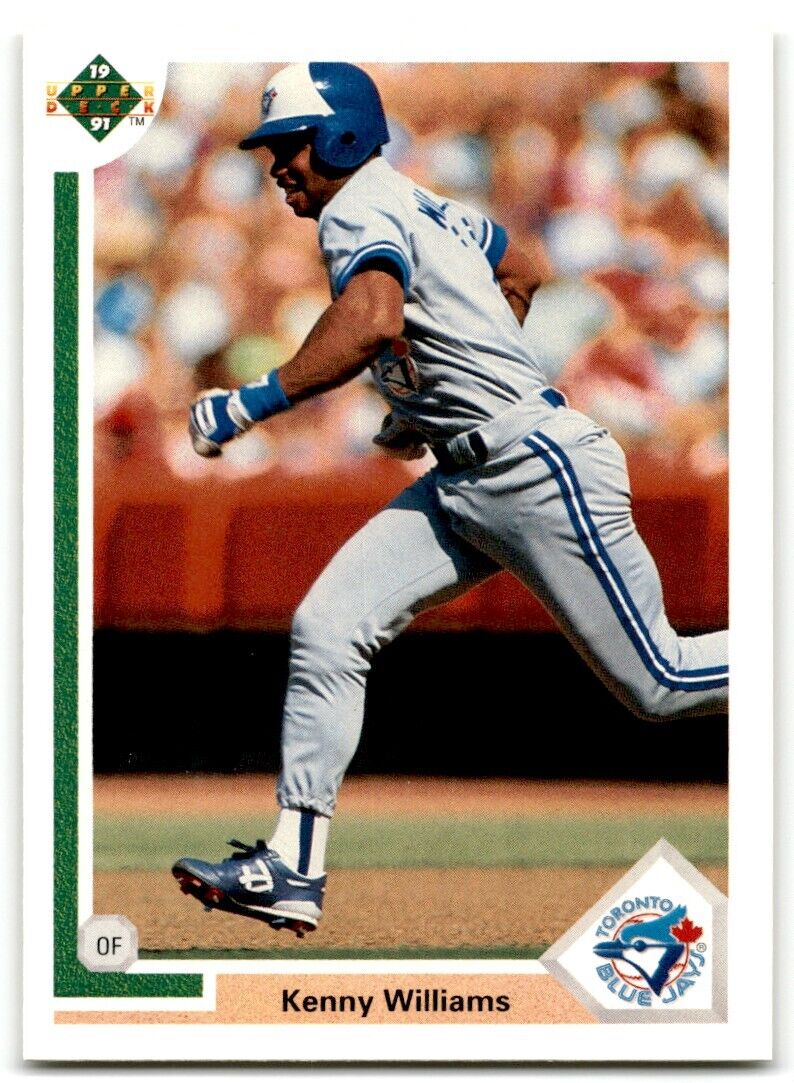 1991 Upper Deck Kenny Williams Toronto Blue Jays #89