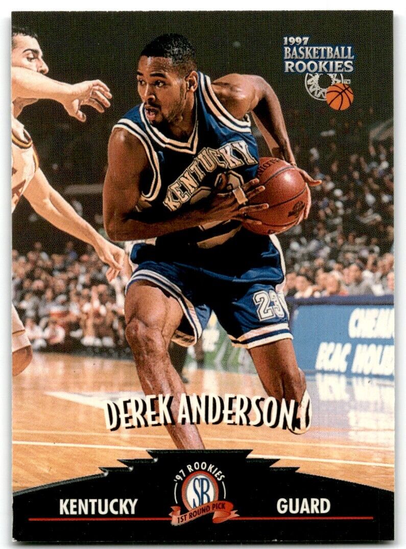 1997-98 Score Board Rookies Derek Anderson Kentucky Wildcats #21