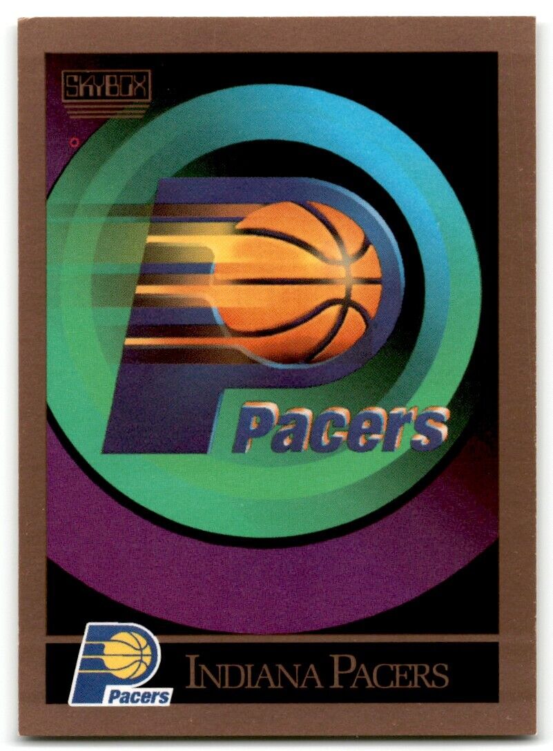 1990-91 SkyBox Indiana Pacers Indiana Pacers #338