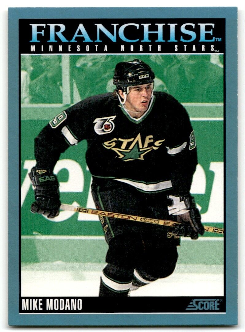 1992-93 Score Mike Modano Minnesota North Stars #427