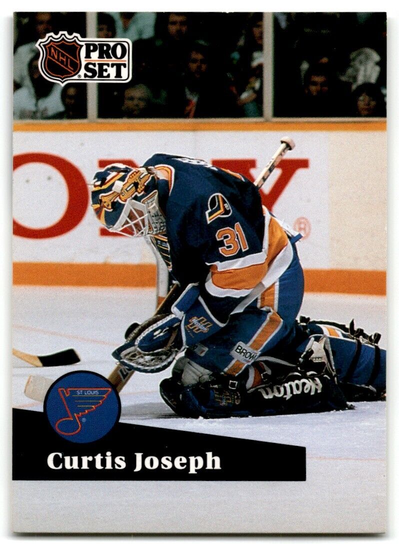 1991-92 Pro Set Curtis Joseph St. Louis Blues #473