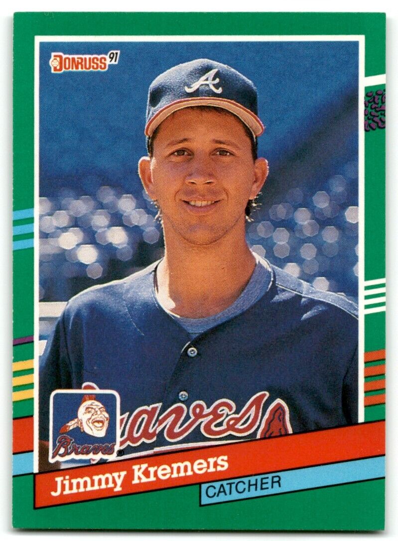 1991 Donruss Jimmy Kremers Atlanta Braves #739