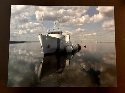 NASA Space Shuttle Return to Flight booster recovery training 8X10