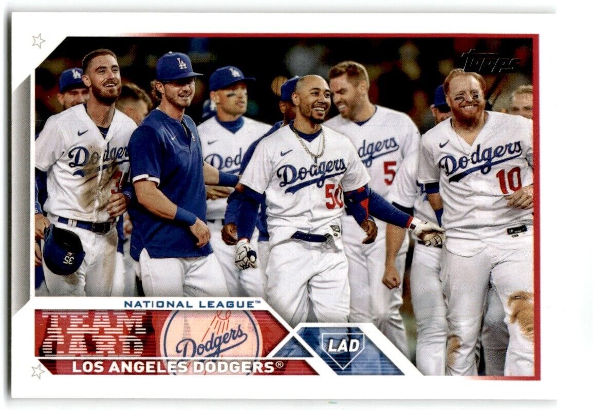 2023 Topps Los Angeles Dodgers Los Angeles Dodgers #219