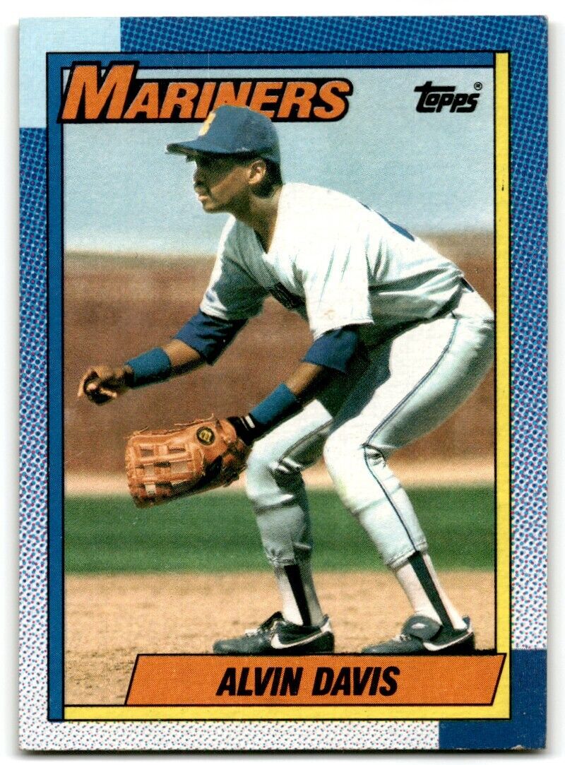 1990 Topps Alvin Davis Seattle Mariners #373