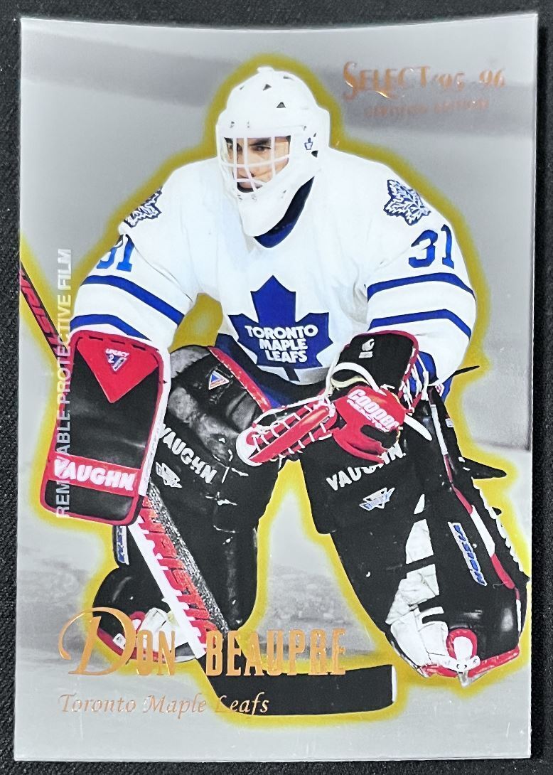 1990-91 Select Certified Don Beaupre Toronto Maple Leafs #104