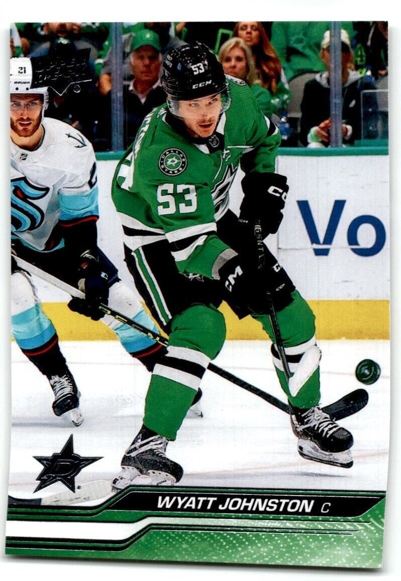 2023-24 Upper Deck Wyatt Johnston Dallas Stars #308