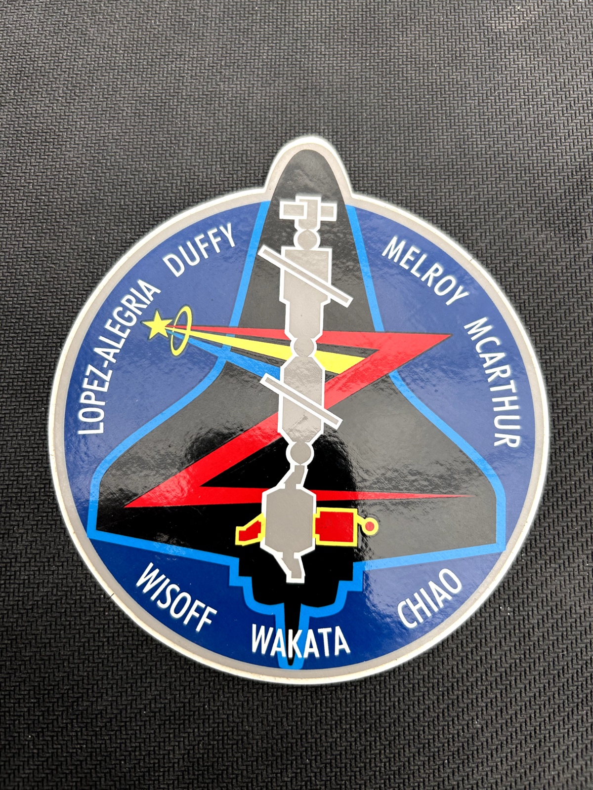 NASA 4 inches Space Shuttle STS-92 mission decal vinyl - sticker