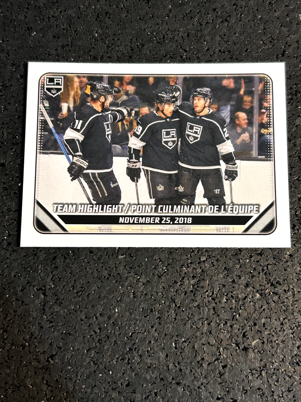 2019-20 Topps NHL Stickers #223 Team Highlight - November 25th, 2018