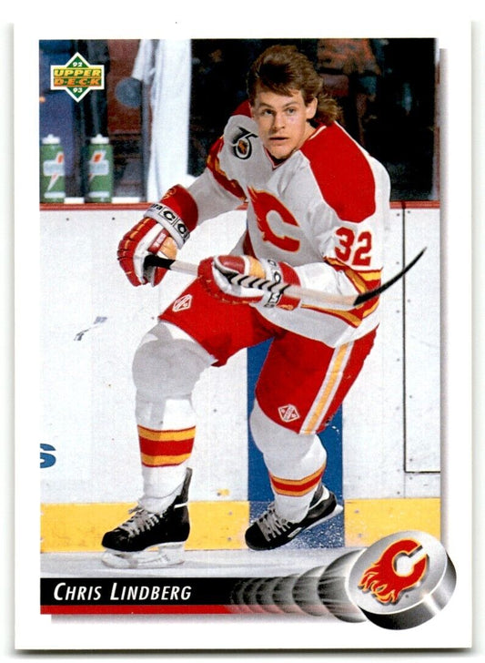 1992-93 Upper Deck Chris Lindberg Calgary Flames #97