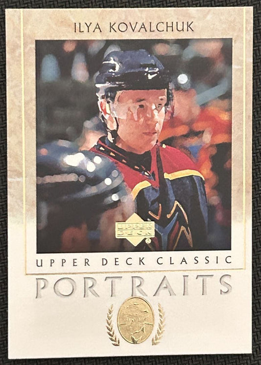 2002-03 Upper Deck Classic Portraits Ilya Kovalchuk Atlanta Thrashers #5