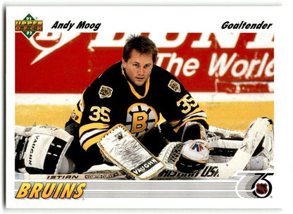 1991-92 Upper Deck Andy Moog Boston Bruins #147