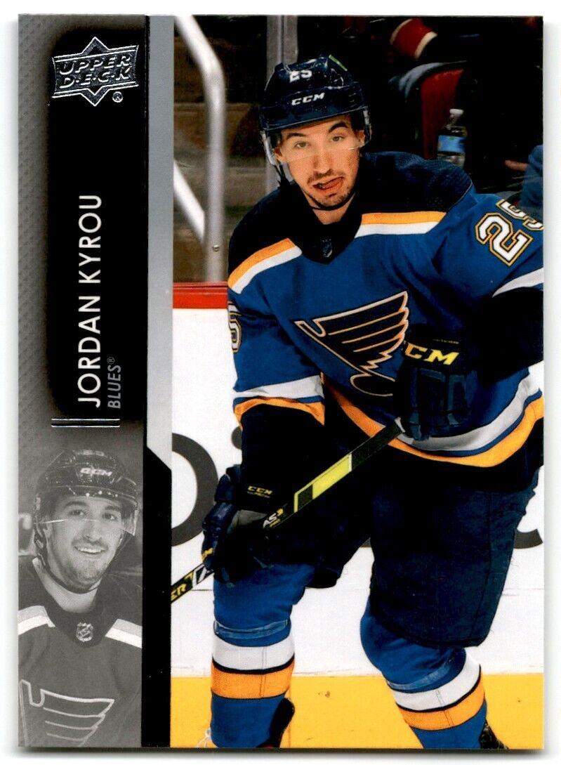 2021-22 Upper Deck Jordan Kyrou St. Louis Blues #405